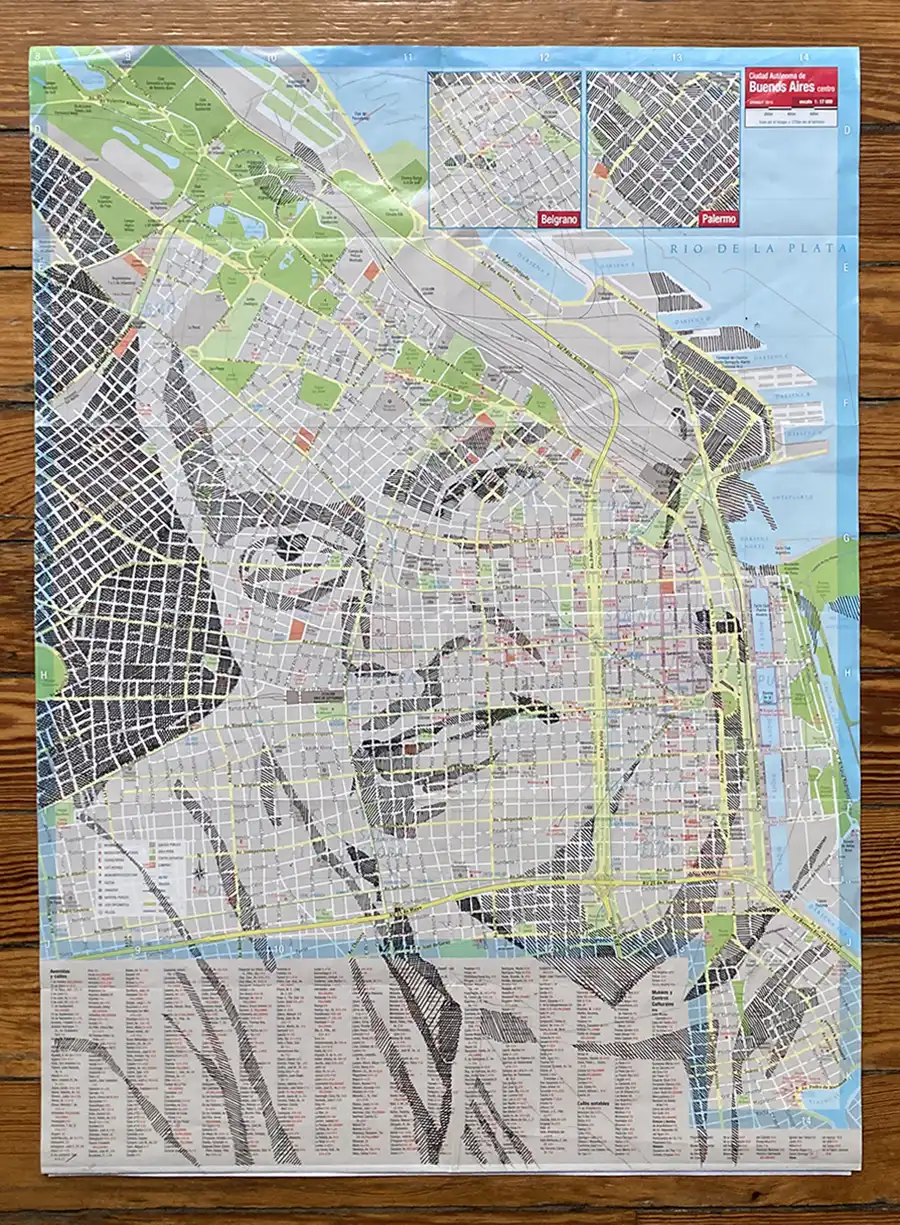 Autorretrato Buenos Aires Estilógrafo 2