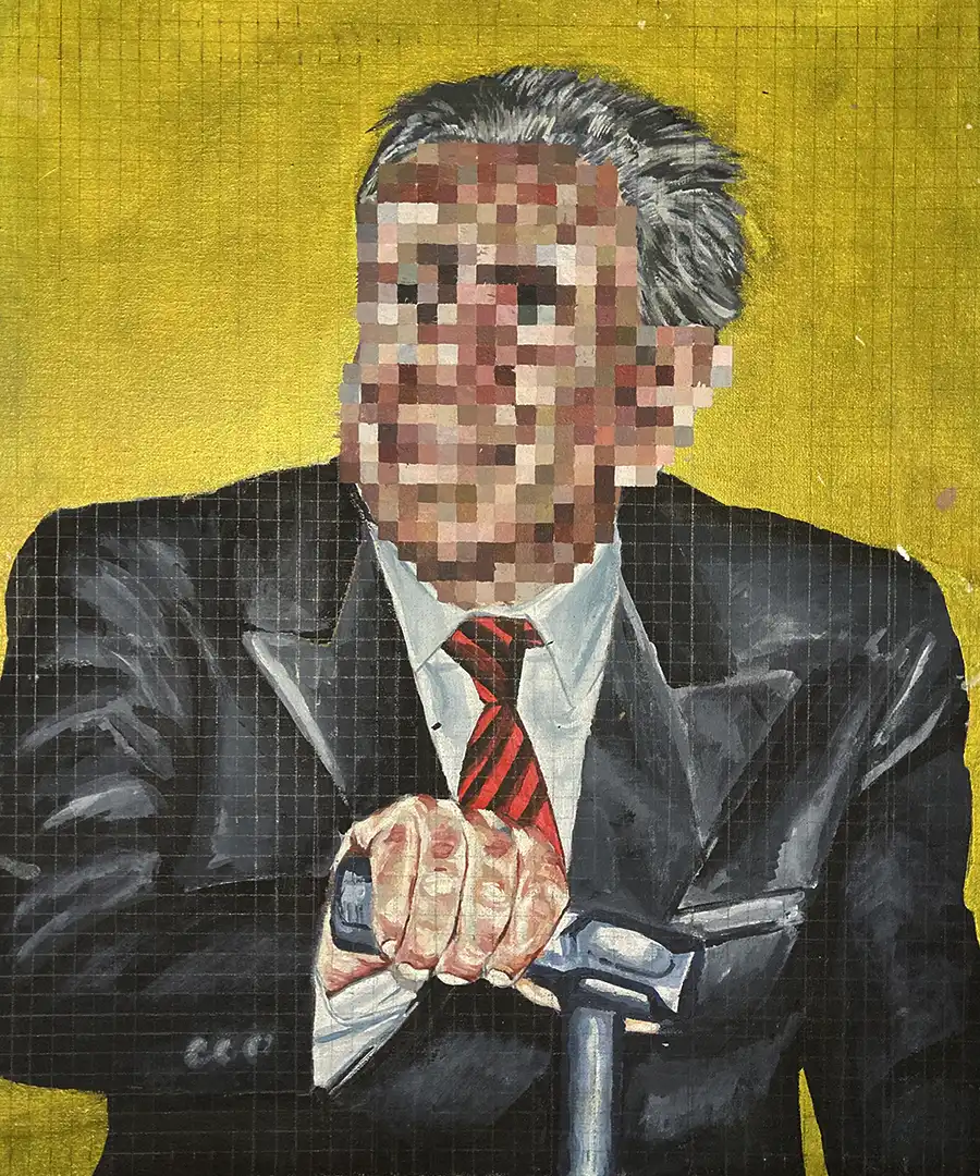 Borges Ceguera Acrílico 12