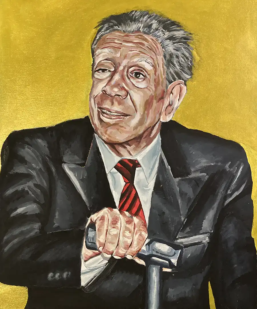 Borges Ceguera Acrílico 5