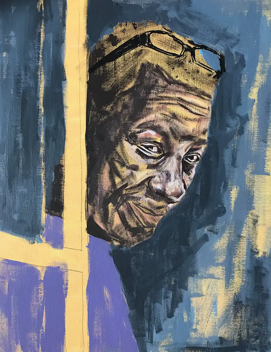 Cubano Galán Acrílico 5