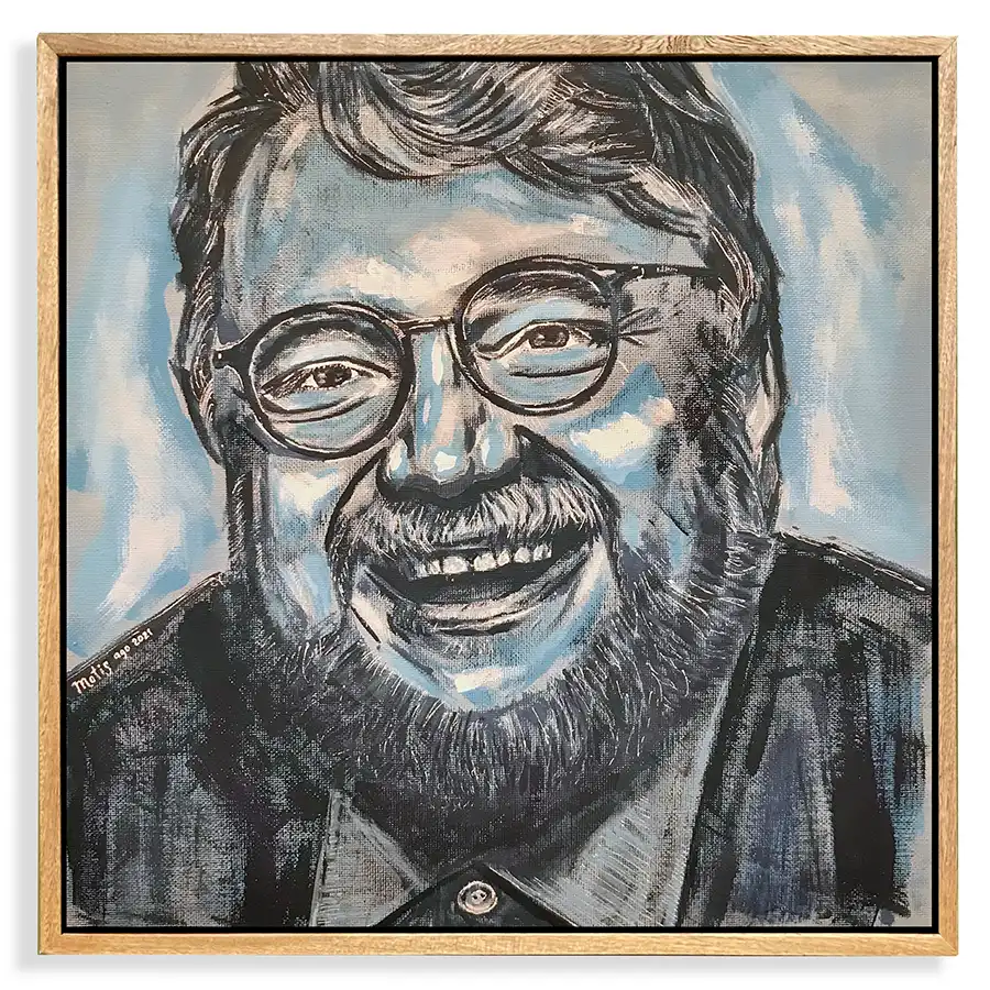 Guillermo del Toro Acrílico 4
